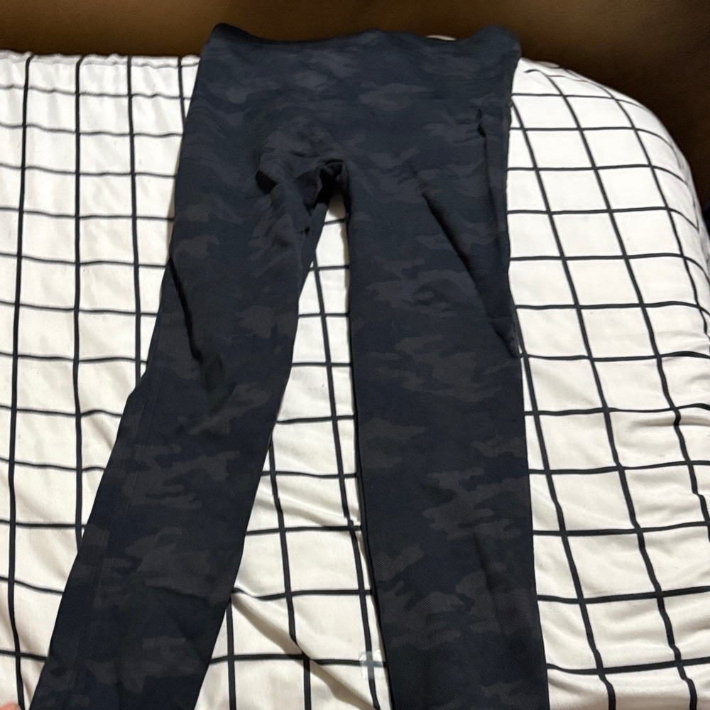 SPANX Black and Gray Leggings